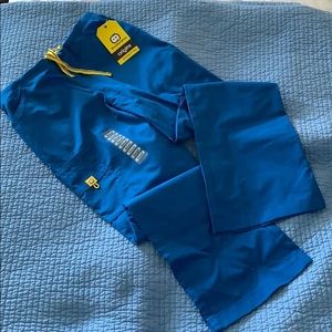 Wink royal blue scrub pants.